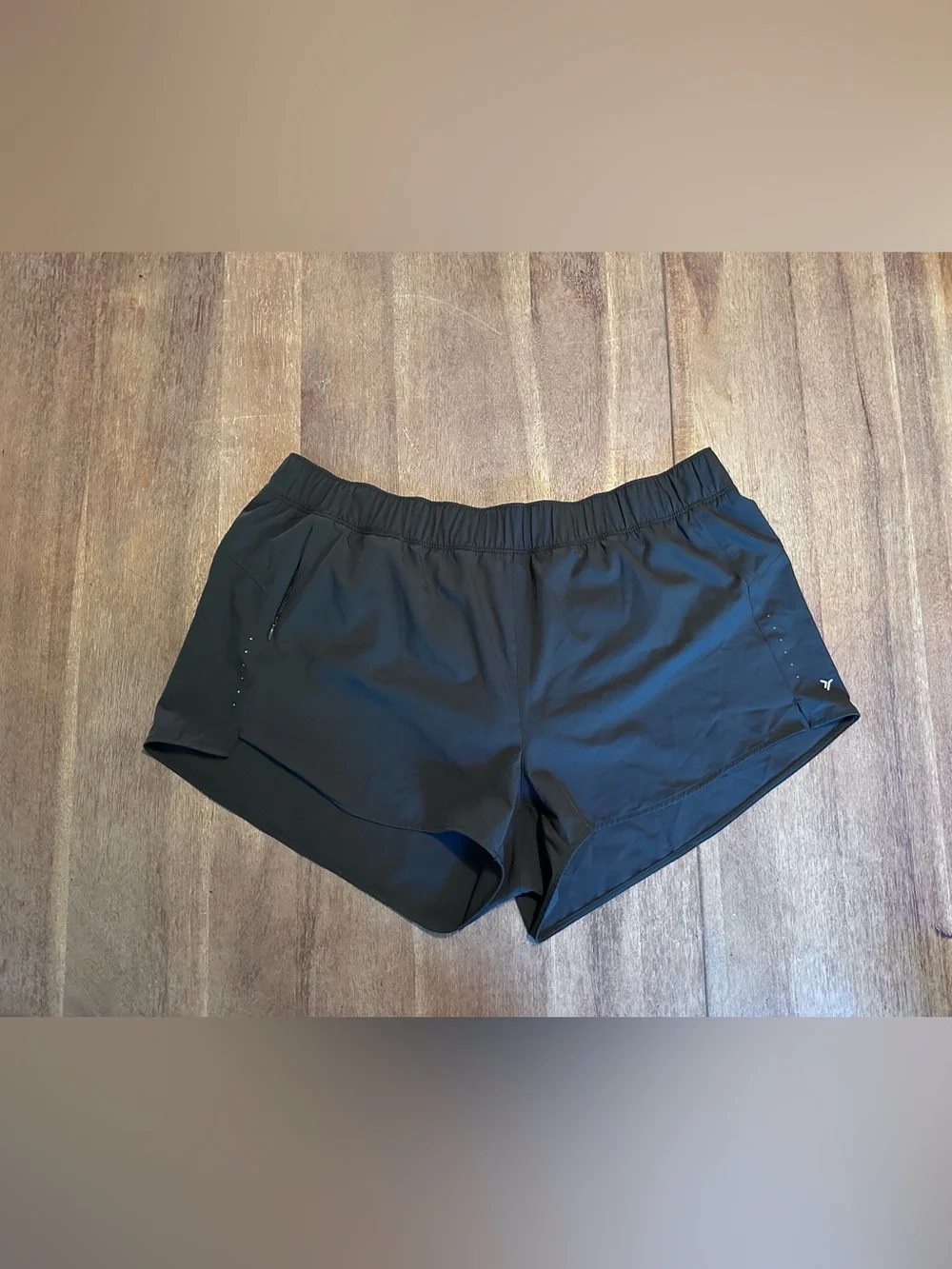 Old Navy Mid Rise Stretch Athletic Tech Run Shorts Size 2X Green
